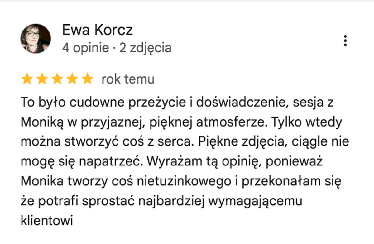 fotograf z Warszawy na kameralny ślub z dobrą opinią
