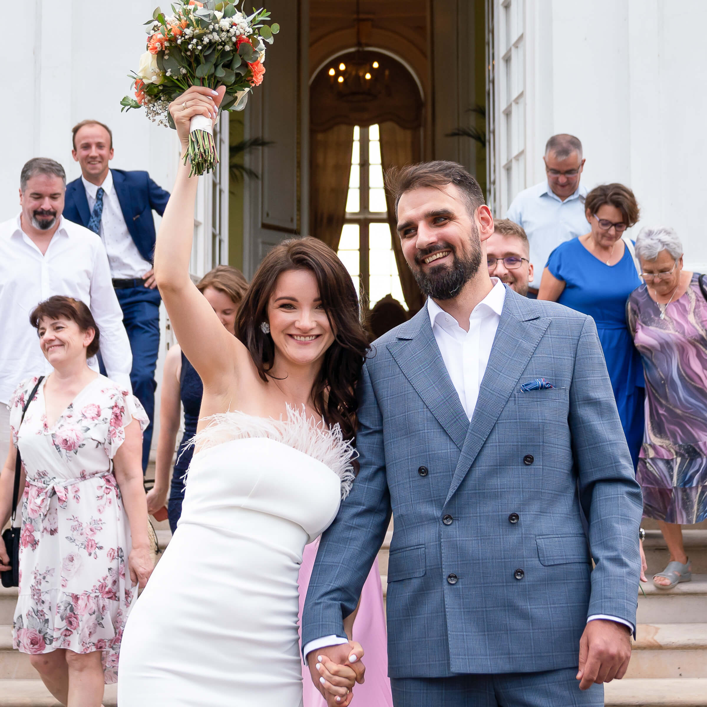 sesja zdjęciowa po ślubie w urzędzie warszawa emocje pary zakochanych